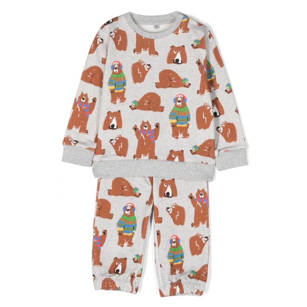 Stella McCartney Kids - Bear-print trouser set