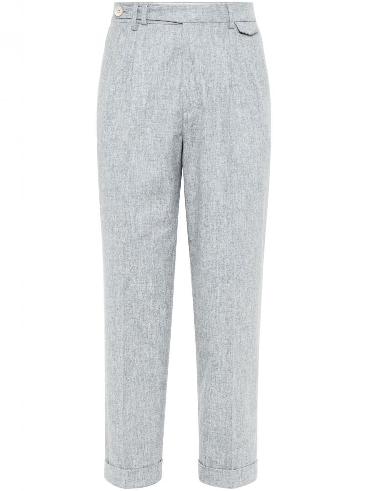 Brunello Cucinelli - wool tailored trousers