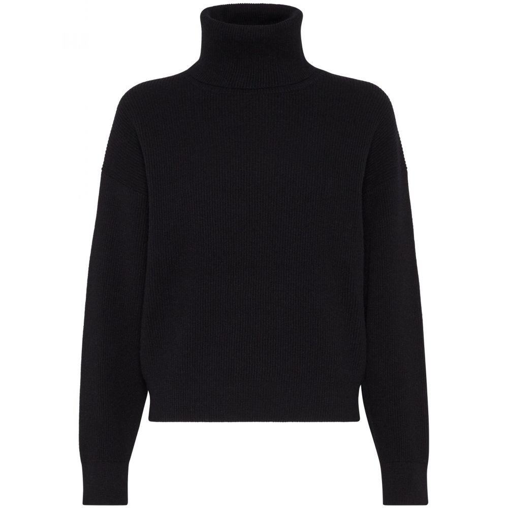 Brunello Cucinelli - roll-neck ribbed jumper