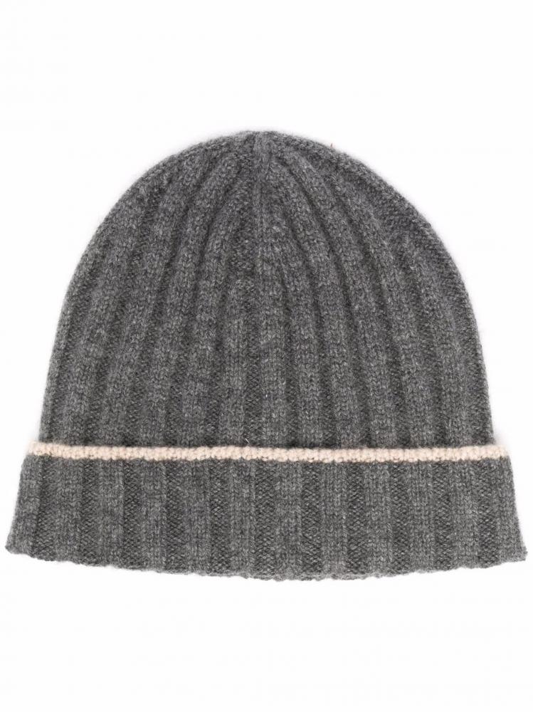 Brunello Cucinelli - cashmere two-tone beanie