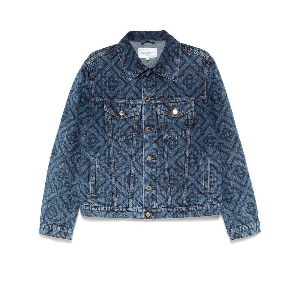 Casablanca - Laser Monogram denim jacket