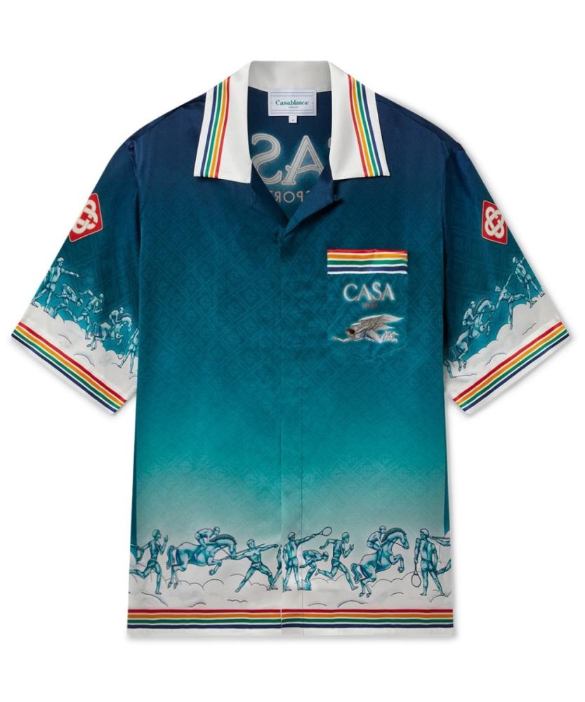 Casablanca - Printed silk shirt