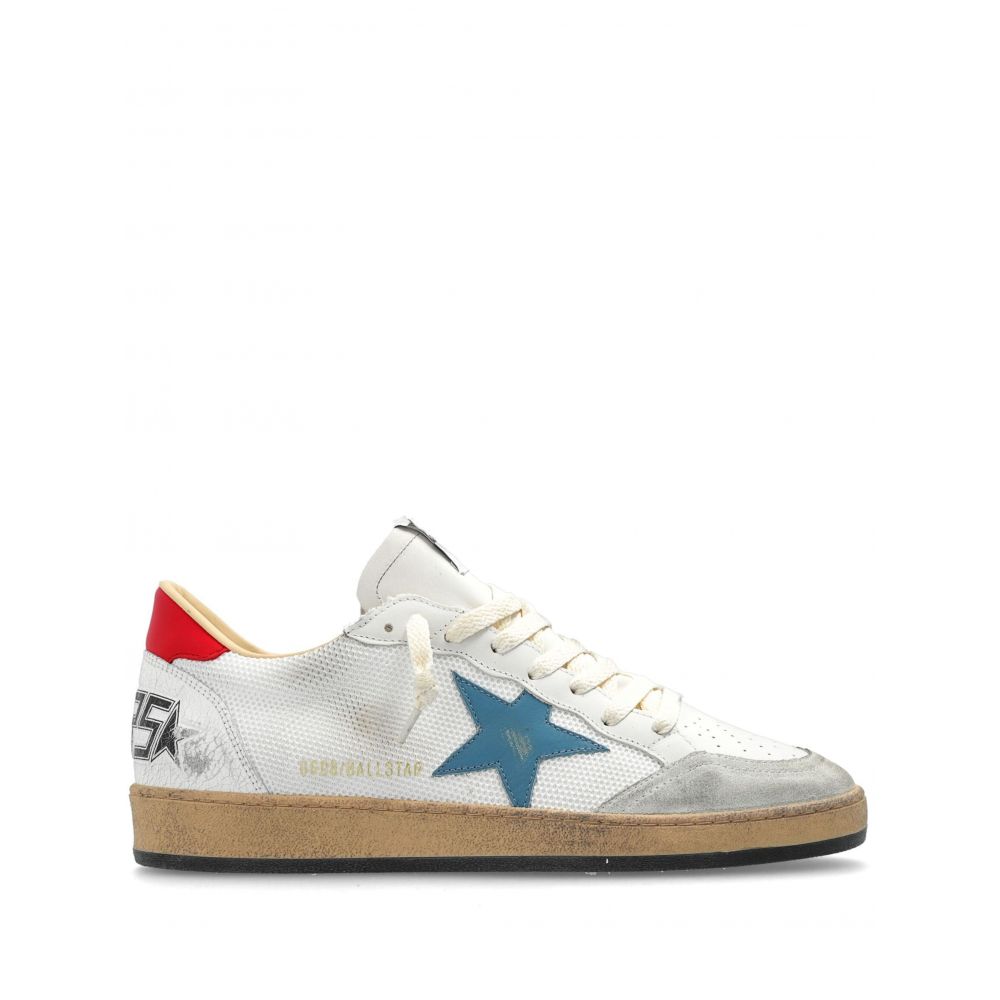 Golden Goose - Ball Star distressed-effect sneakers