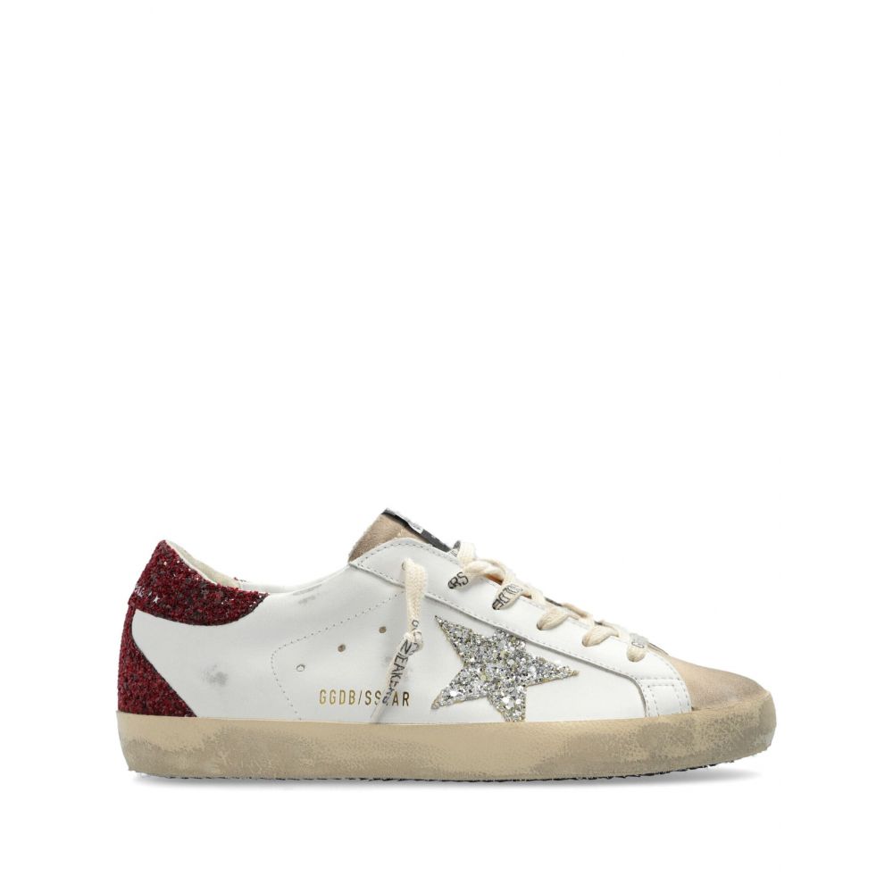 Golden Goose - Super-Star distressed leather sneakers