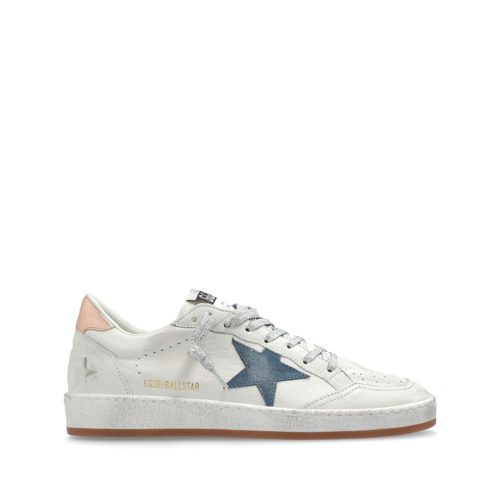 Golden Goose - Ball Star distressed leather sneakers