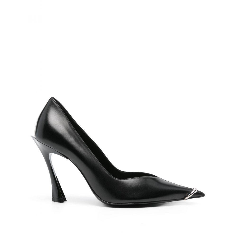 Mugler - 95mm piercing-detail pumps