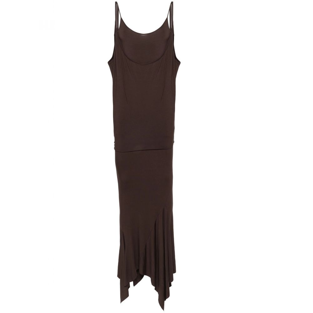 The Attico - layered mermaid-silhouette maxi dress