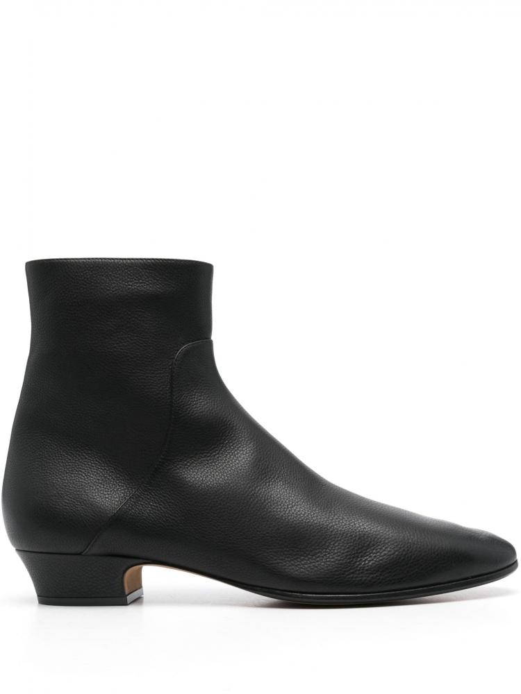 The Row - Awar Ankle Boot in Leather