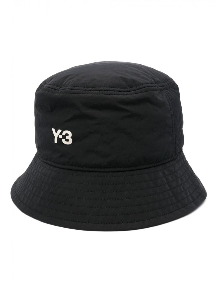 Y-3 - x Adidas logo-print bucket hat