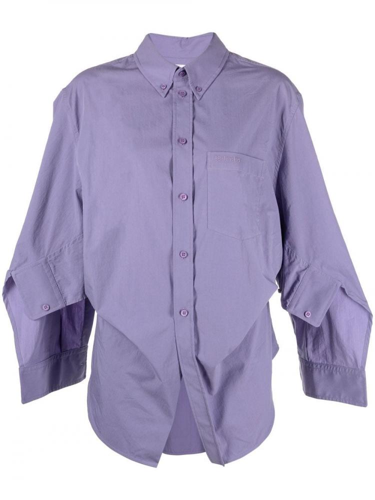Balenciaga - Swing Twisted shirt purple