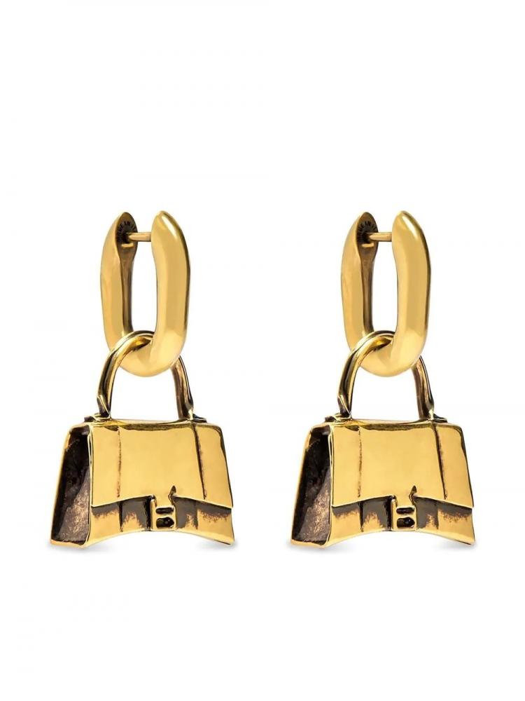 Balenciaga - tote-bag earrings