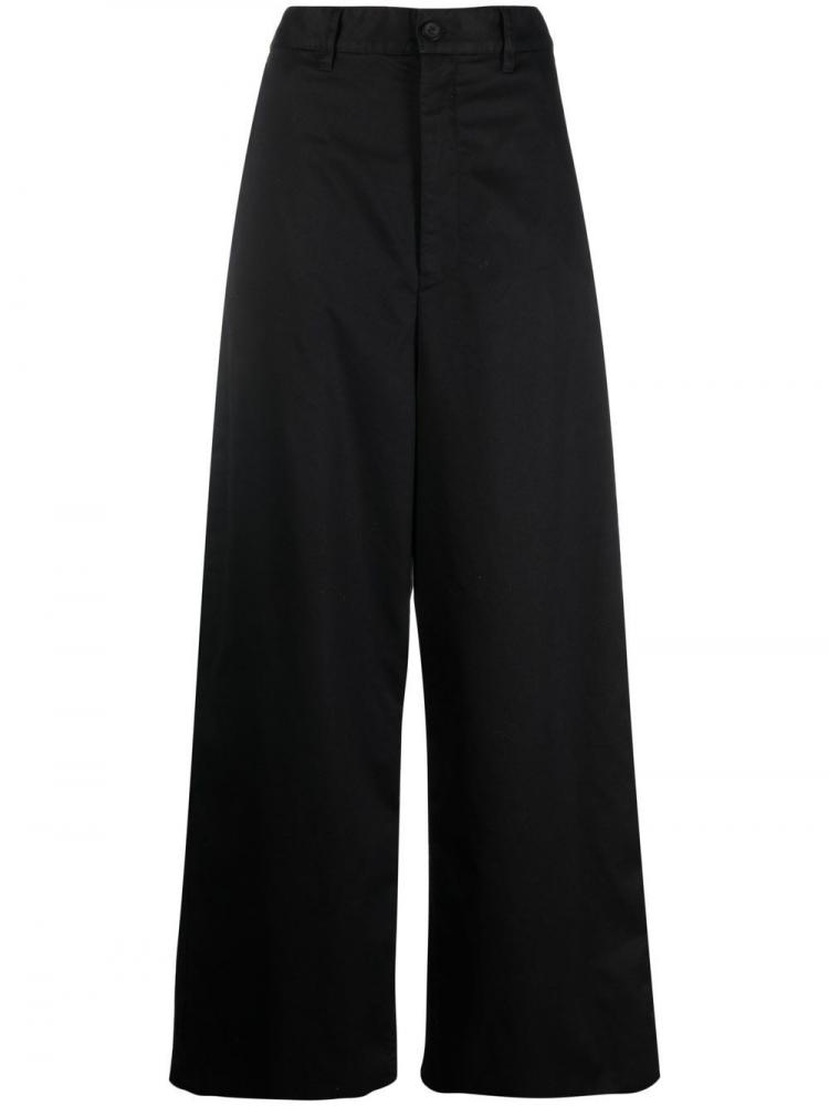 Balenciaga - drop-crotch wide-leg trousers