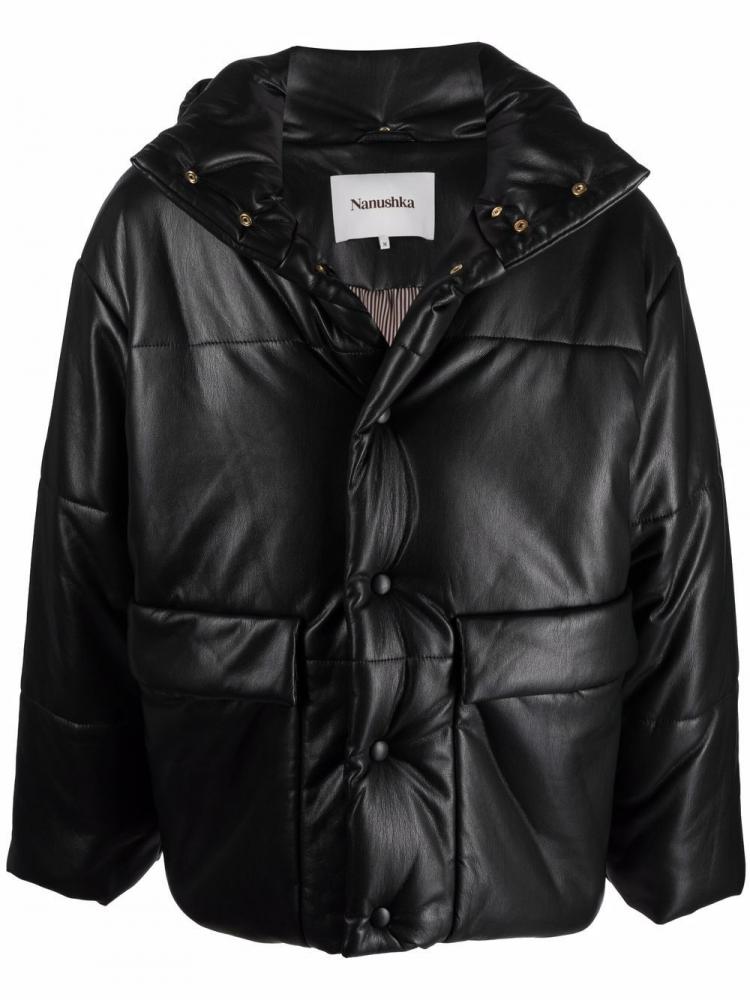 Nanushka - high-neck puffer jacket