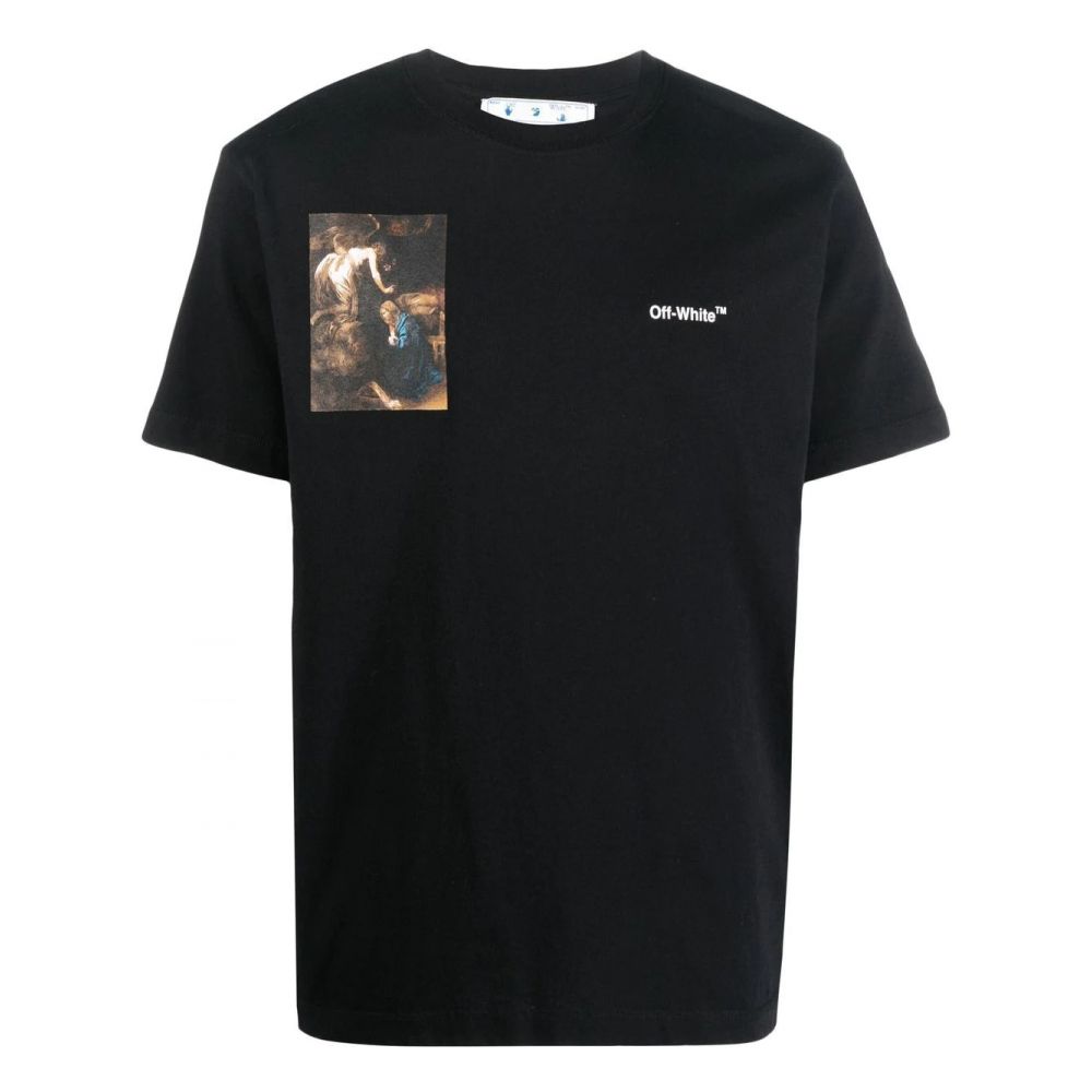Buy T-shirts Off-White Caravaggio Lute-print T-shirt 