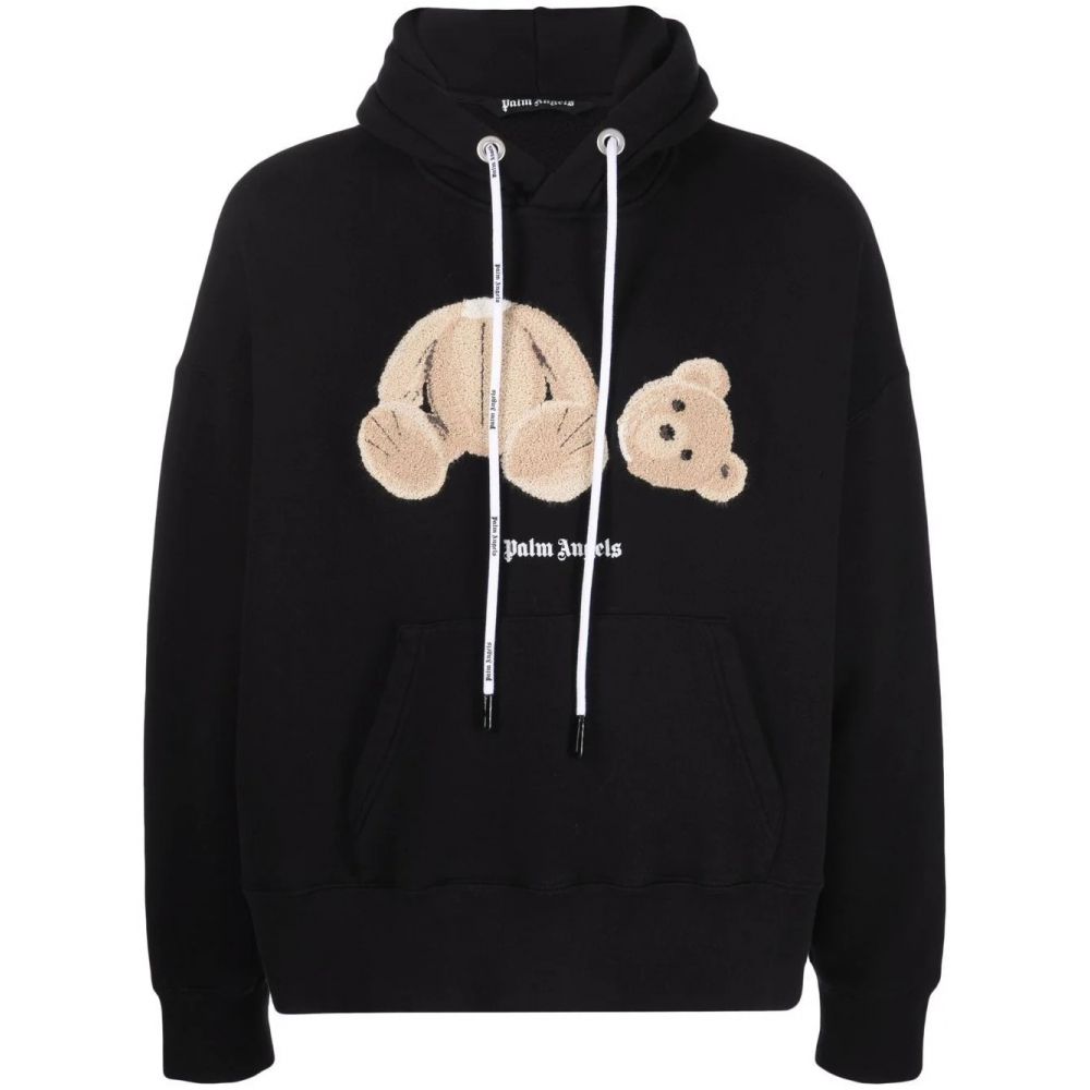 Palm Angels - Bear-motif hoodie