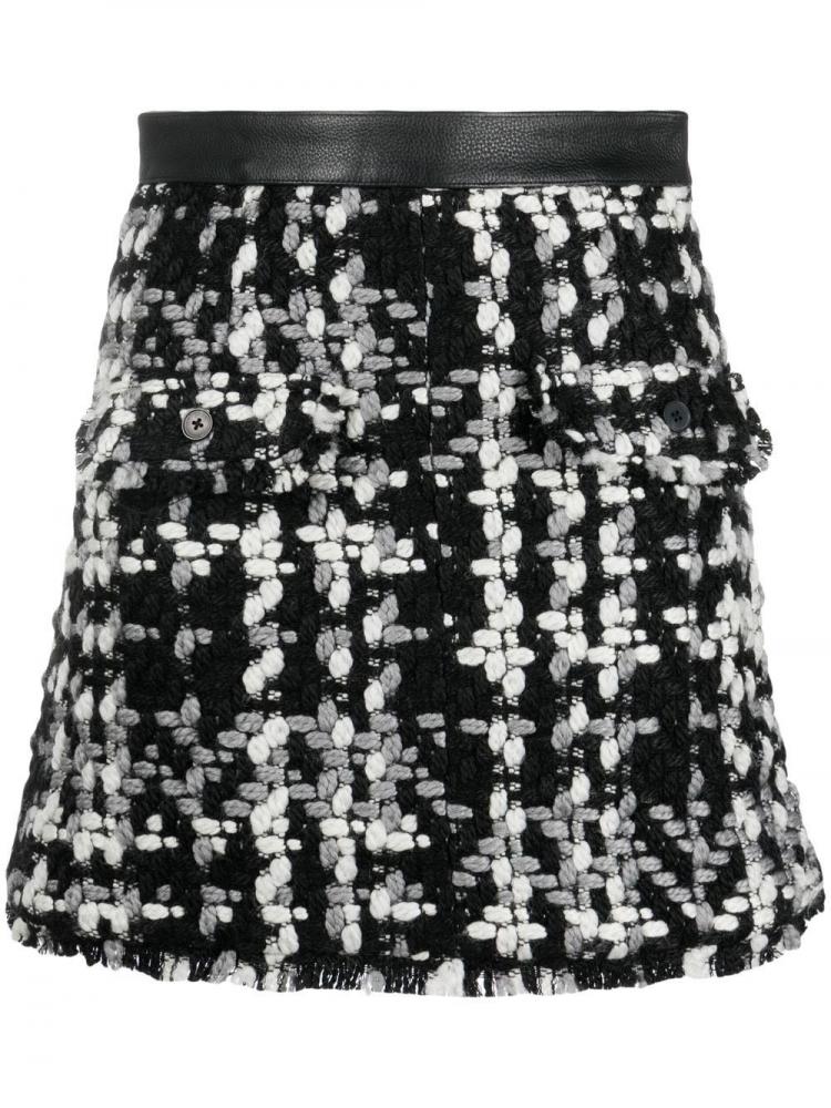 Remain - high-waisted knitted skirt