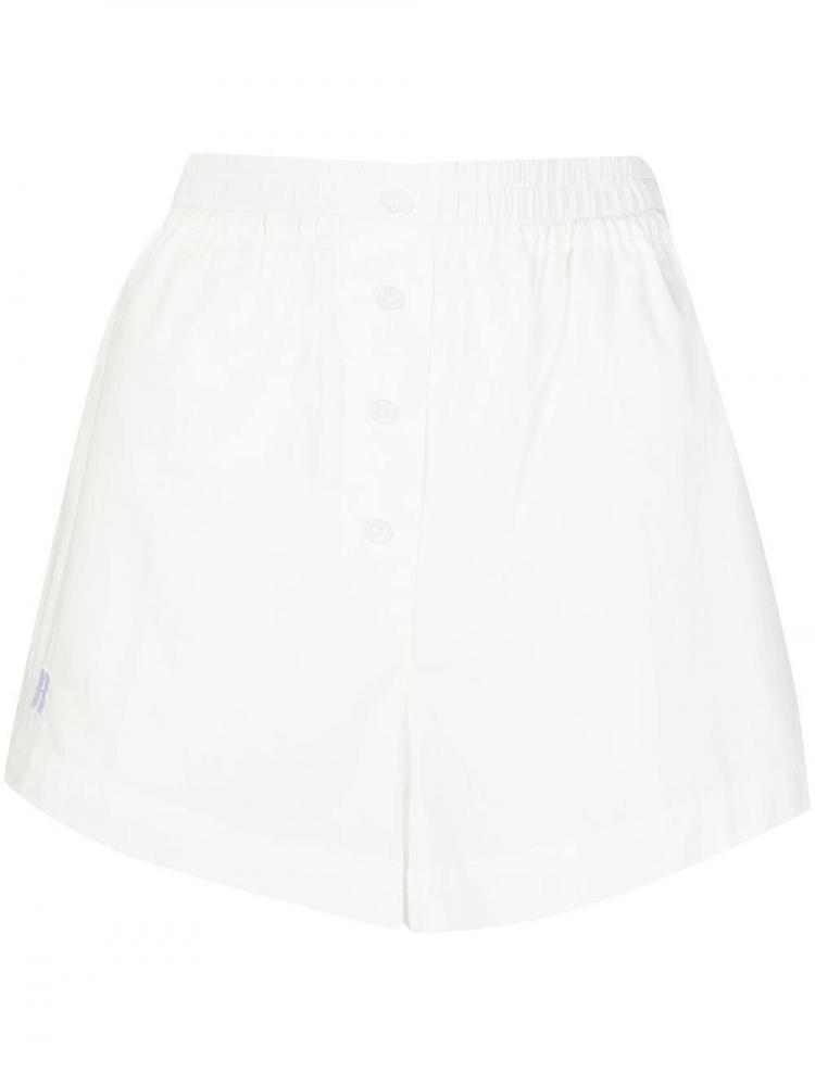 Rotate - Ponisan' organic-cotton short shorts white
