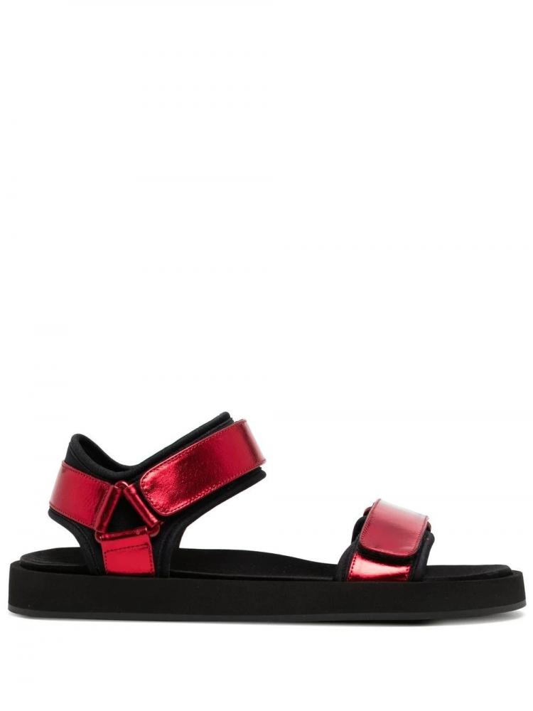 The Row - open-toe leather sandals