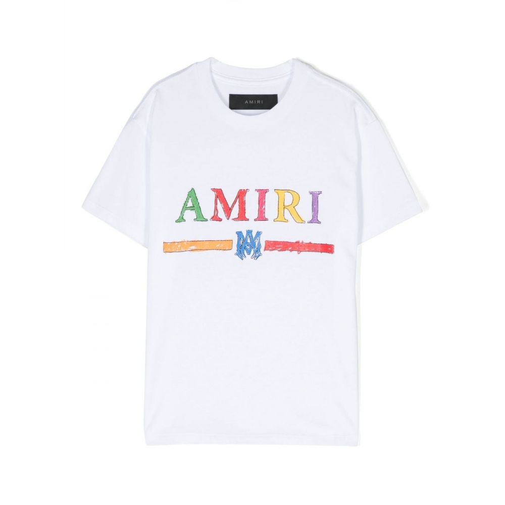 Amiri Kids - logo-print cotton T-shirt