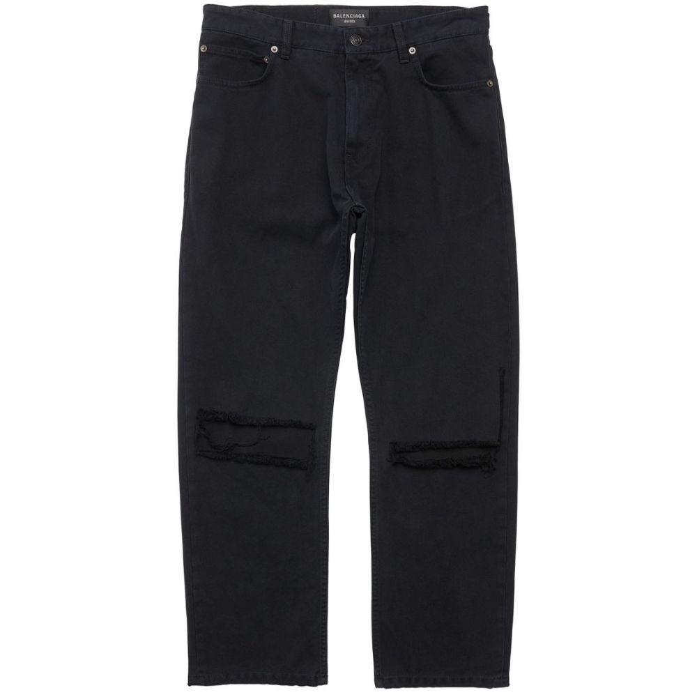 Balenciaga - buckle loose fit jeans