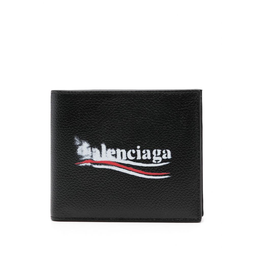 Balenciaga - logo-print wallet