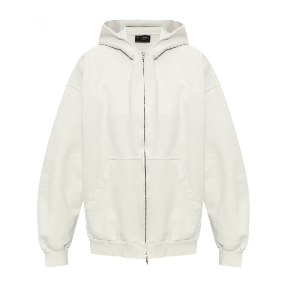 Balenciaga - zipped long-sleeve hoodie