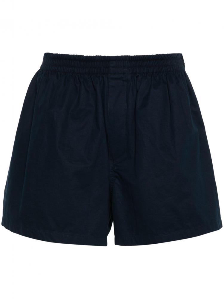 Balenciaga - elasticated-waist cotton shorts