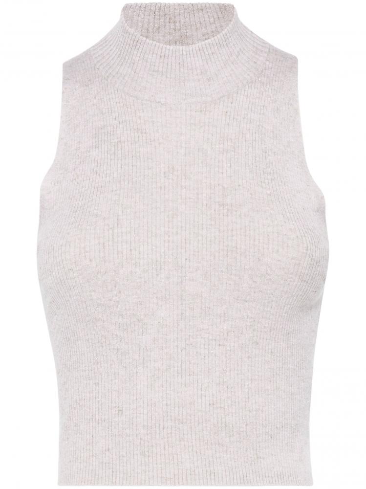 Brunello Cucinelli - ribbed-knit tank top