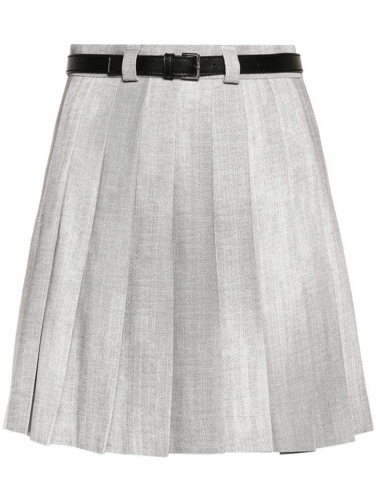 Ermanno Scervino - distressed-print mini skirt