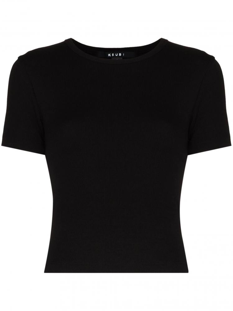 Ksubi - short-sleeved cropped T-shirt