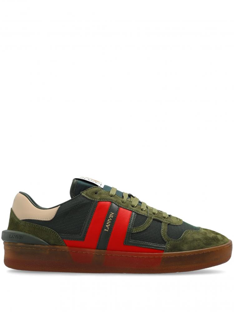 Lanvin - Clay panelled sneakers