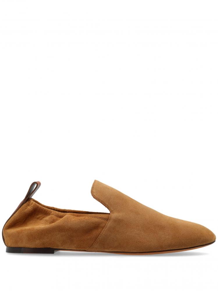 Lanvin - slip-on suede loafers