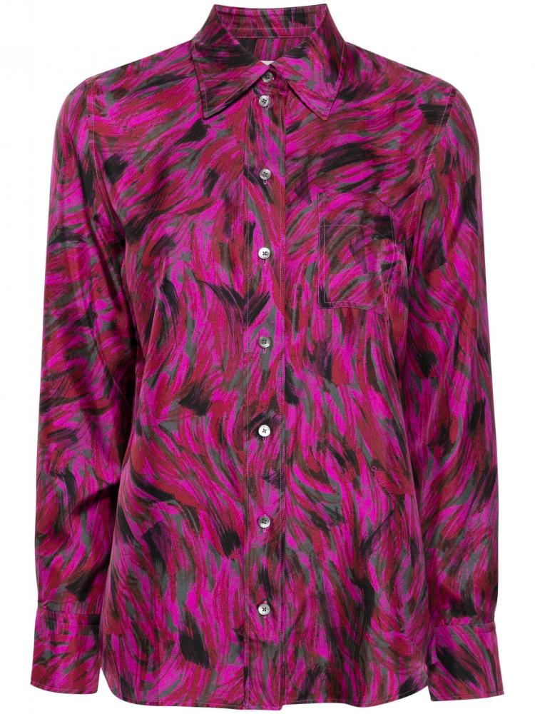 Lanvin - printed shirt