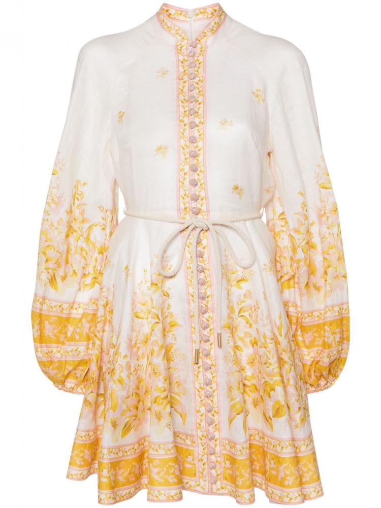 Zimmermann - floral mini dress