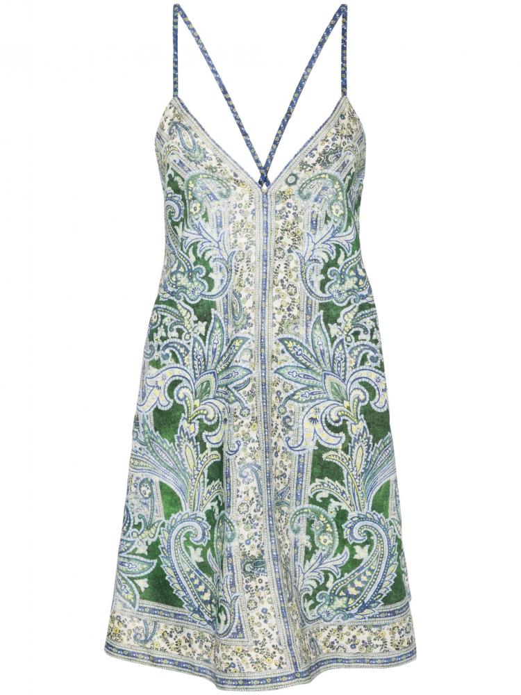 Zimmermann - Ottie Swing linen minidress