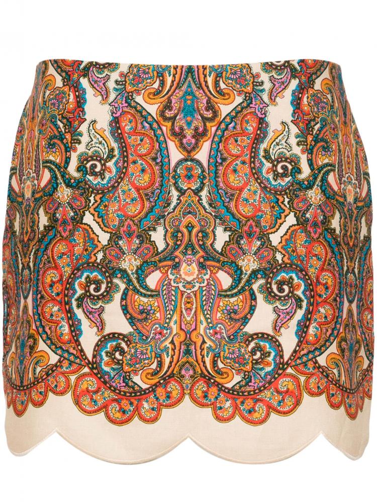 Zimmermann - Ottie Scallop mini skirt