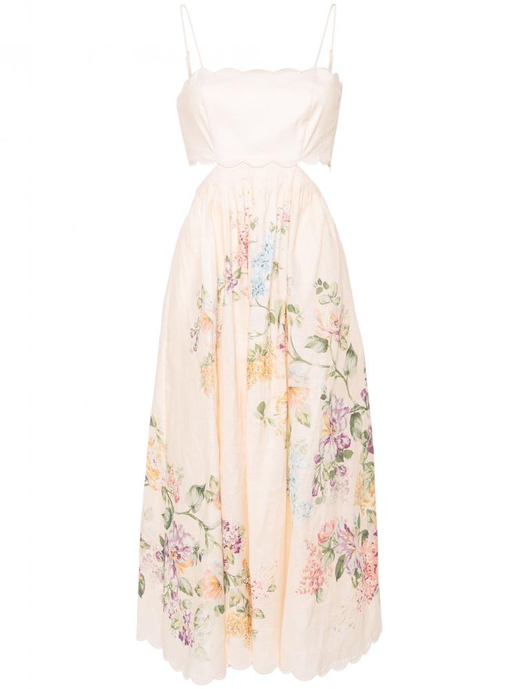 Zimmermann - Halliday floral-print dress