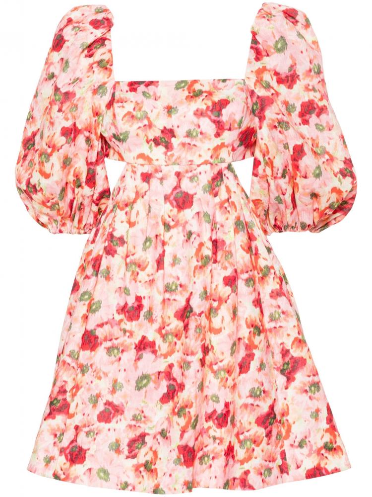 Zimmermann - Lightburst floral-print mini dress