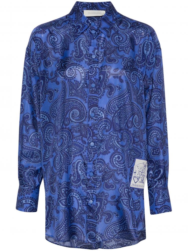 Zimmermann - Ottie silk shirt