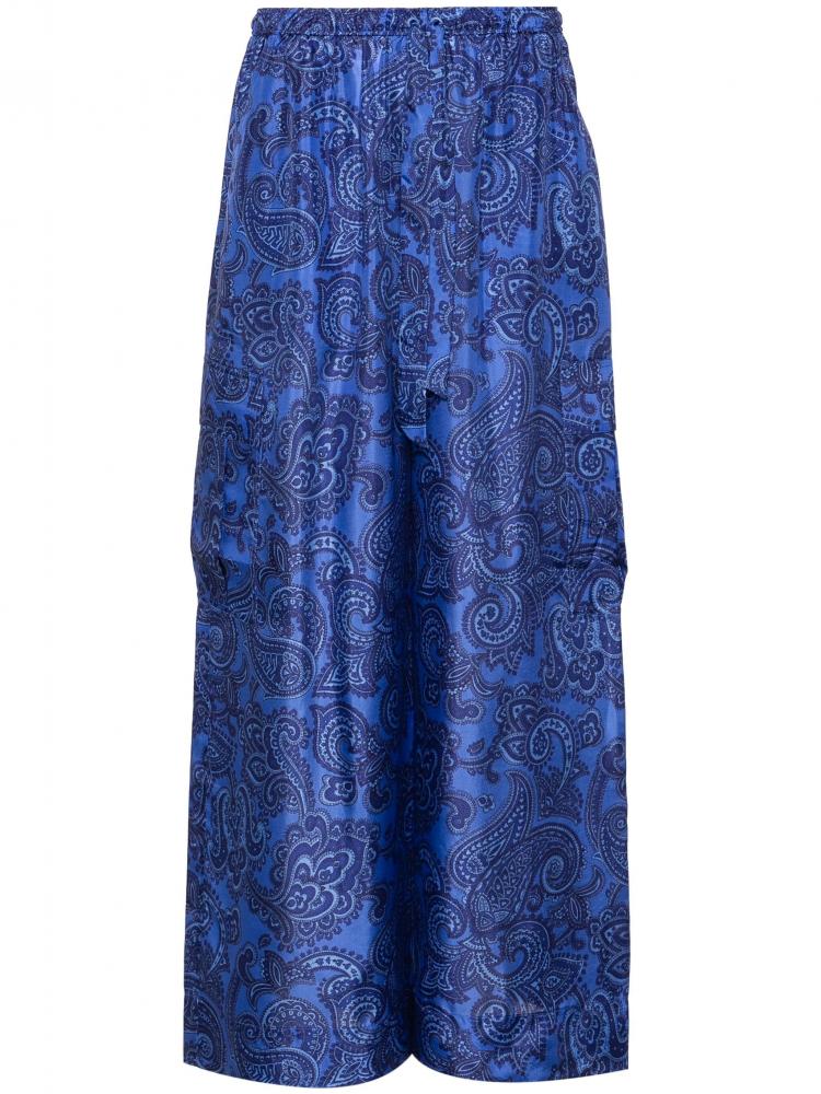 Zimmermann - Ottie silk palazzo trousers