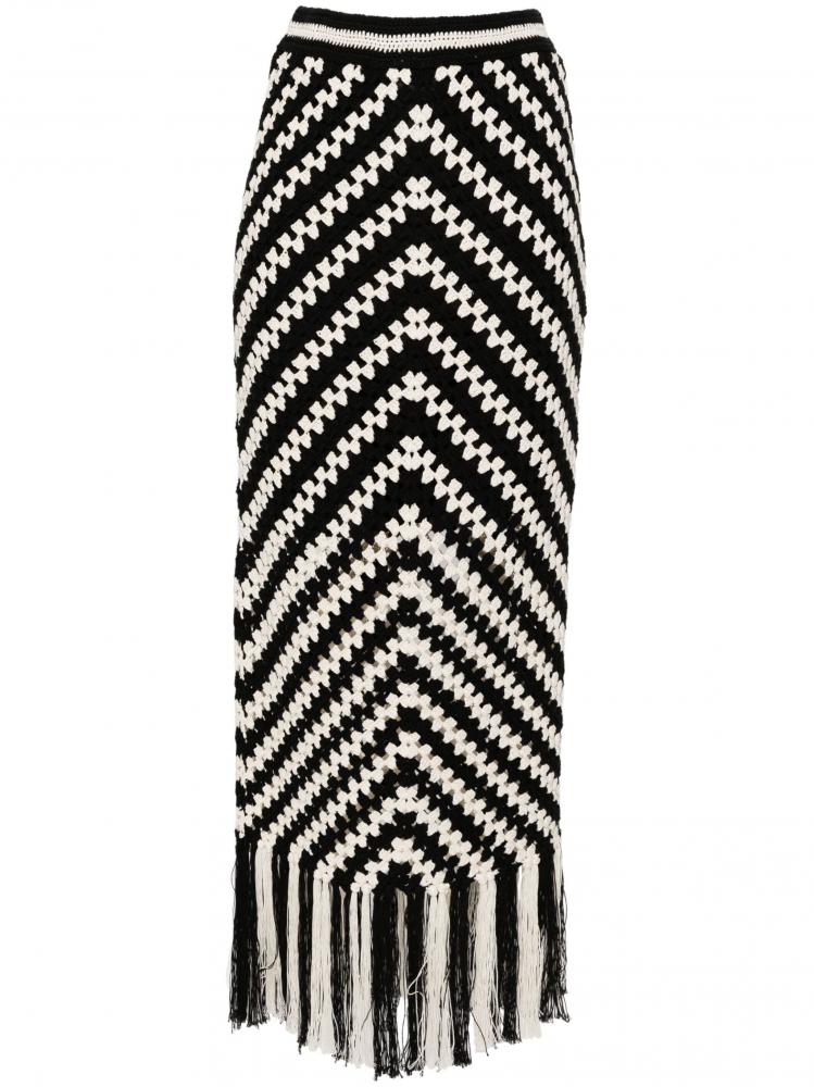 Zimmermann - Halliday crochet midi skirt