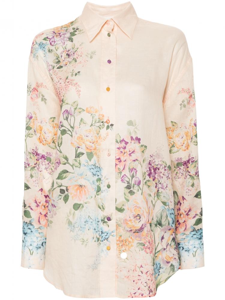 Zimmermann - Halliday floral-print shirt