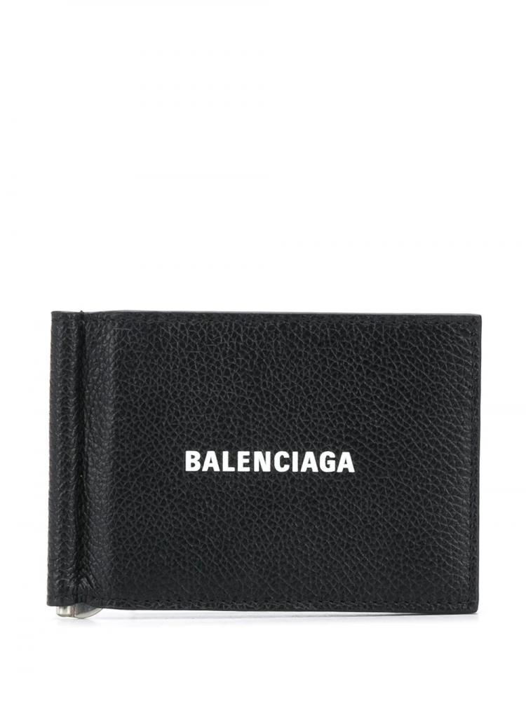 Balenciaga - money-clip foldover wallet