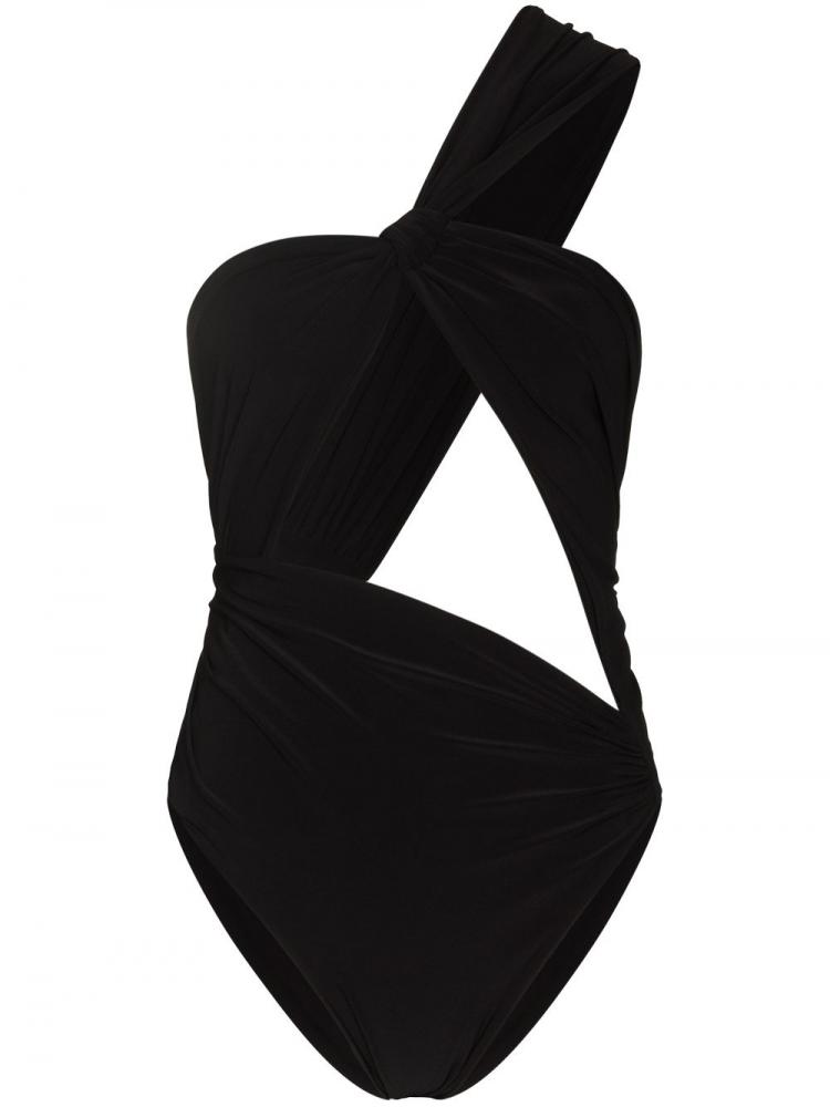 Monot - one-shoulder cutout bodysuit
