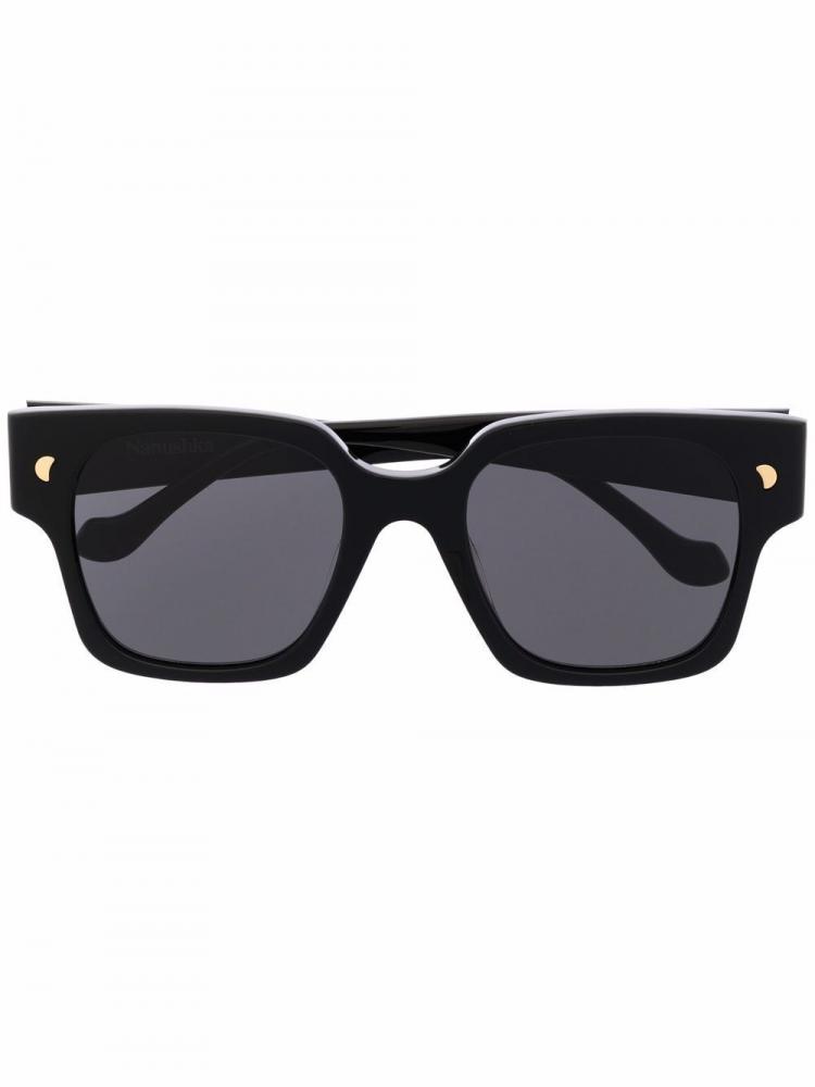 Nanushka - Shae oversized D-frame sunglasses