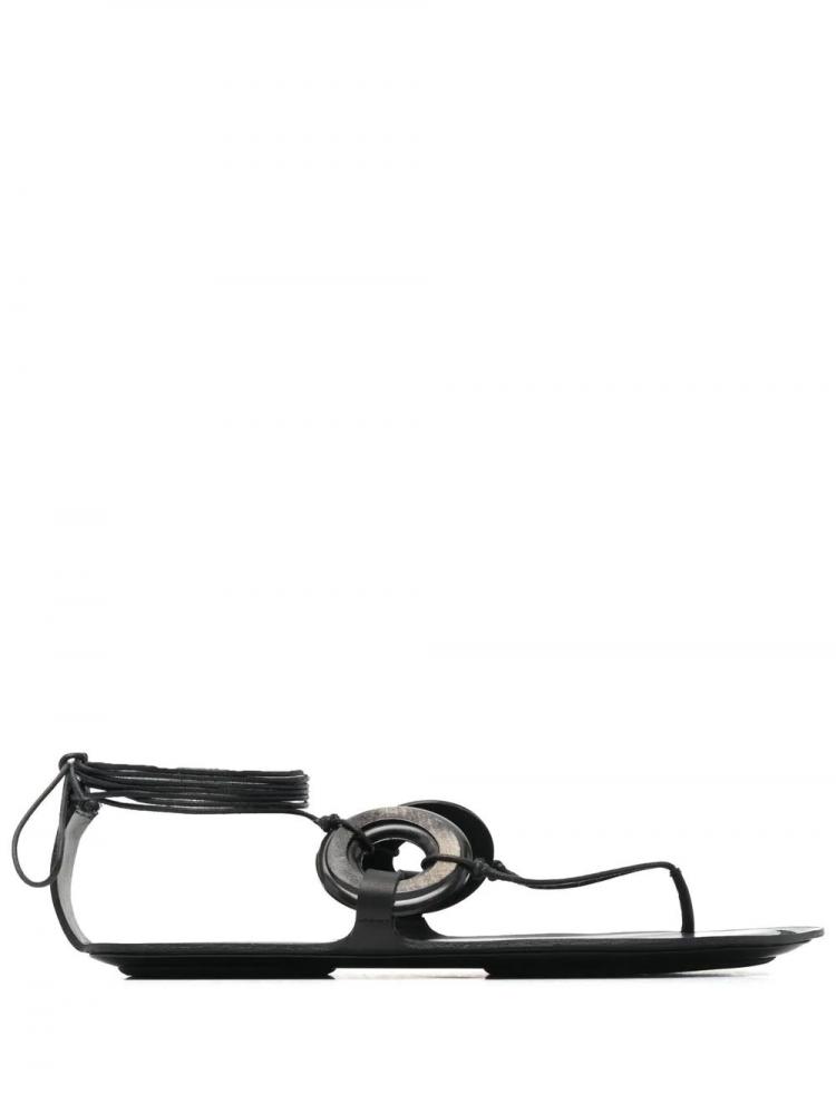 The Row - tie-fastening 15mm sandals