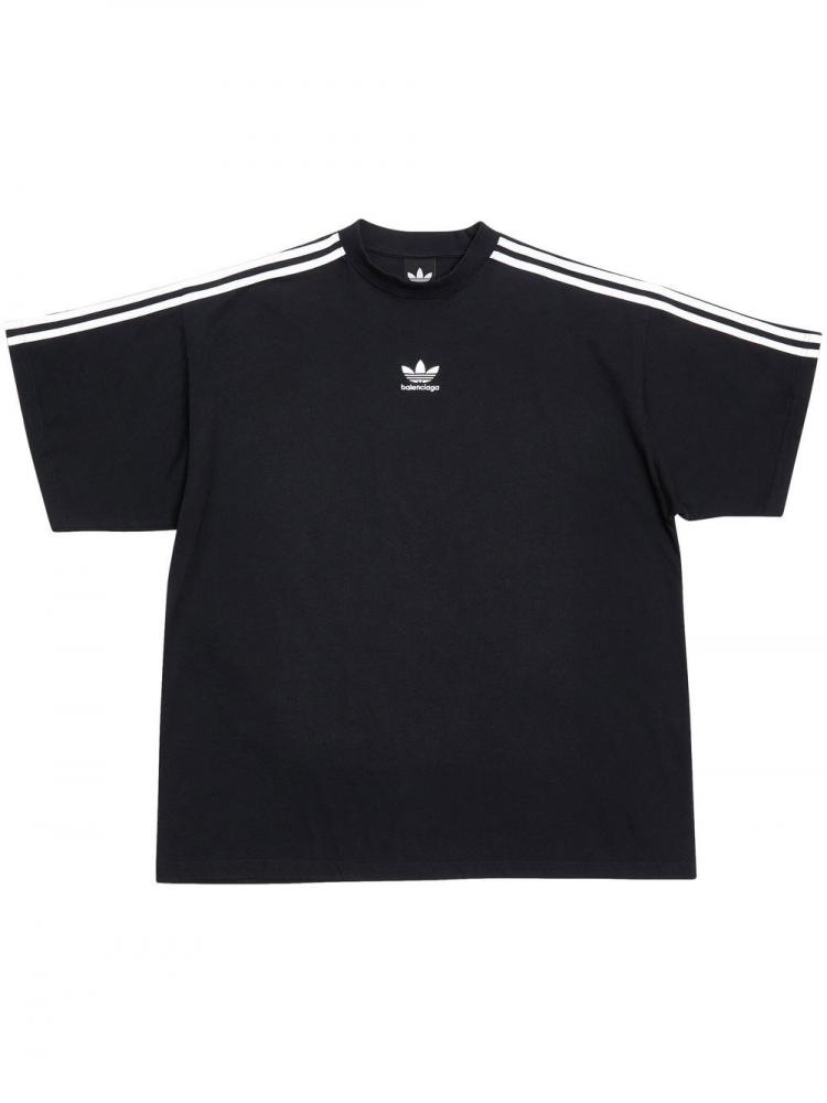 Balenciaga - x adidas logo-print cotton T-shirt