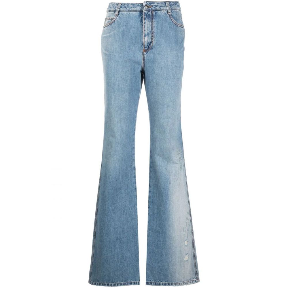 Ermanno Scervino - light-wash flared jeans