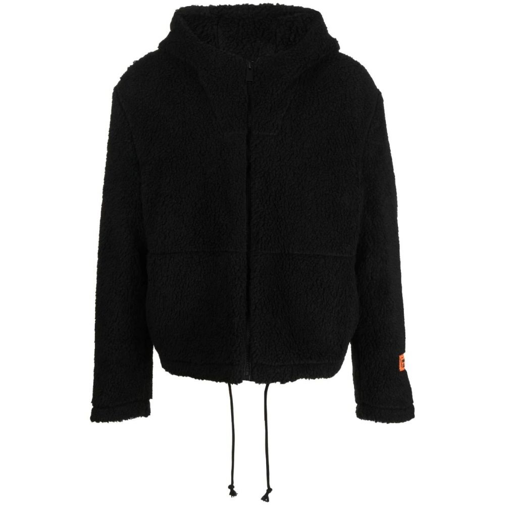 Heron Preston - fleece hooded jacket