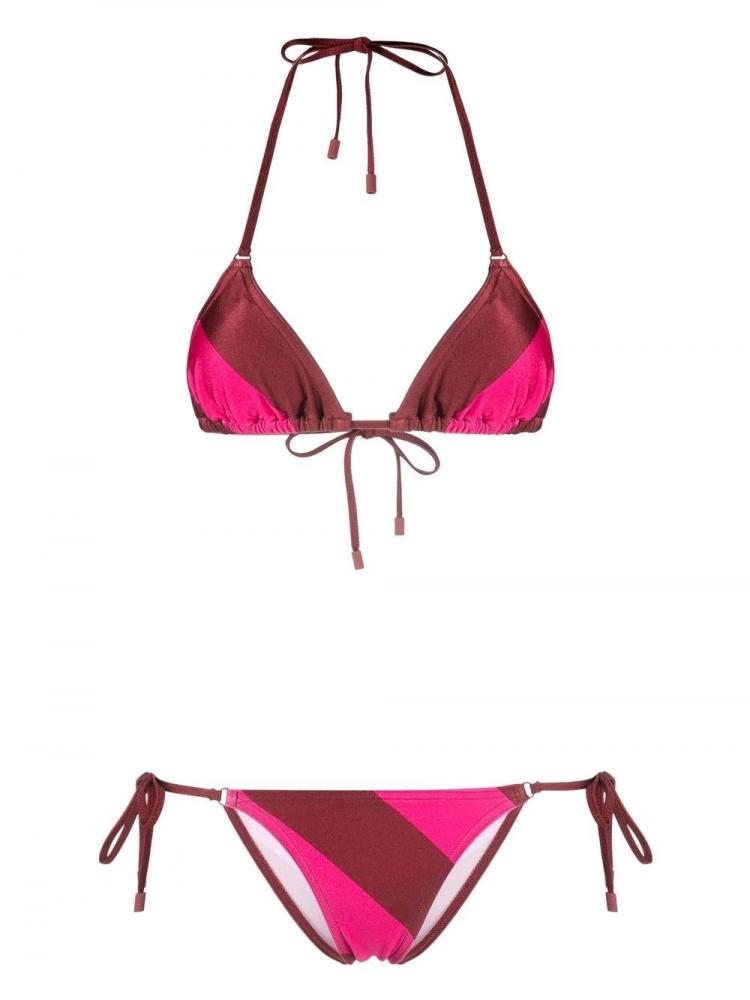 Zimmermann - tie-detail bikini set